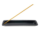Shoyeido Ebony Ceramic Incense Tray 5"