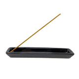 Shoyeido Ebony Ceramic Incense Tray 5"