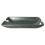 Oblong Skewer Plate Black