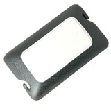Oblong Skewer Plate Black