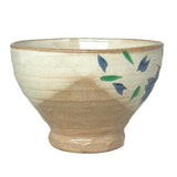 Tea Bowl Sakura Blue Hand Painted
