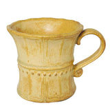 Art Deco Demitasse Espresso Cup Honey Yellow