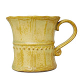 Art Deco Demitasse Espresso Cup Honey Yellow