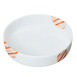 Medium Flat Bowl Tokusa Red