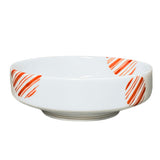 Medium Flat Bowl Tokusa Red