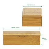 Bamboo Toothpick Case with Lid