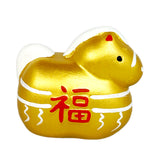 Eto 2026 Zodiac Mini Figurine Year of Horse Mikuji Gold