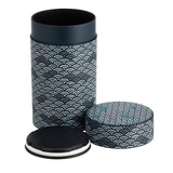 Tea Canister Seigaiha Large