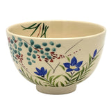 Matcha Bowl Kikyo & Hagi - Kiyomizu Ware By Kaiho Yagi