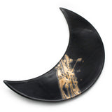 Serving  Plate Black Kinnagashi