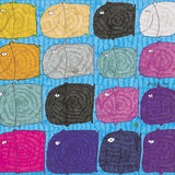 Cloth Musubi Art Brut Furoshiki Colourful Fish
