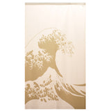 Noren Hokusai Nakagawaoki Namiura Wave