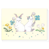 Greeting Card Spring Dandelions