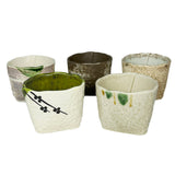 5pcs Cup Set Yu-zen Triangle