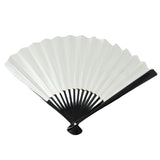 Sensu for Tea Ceremony Men Black Nuri Gold & Silver 6sun