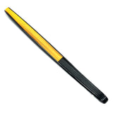 Sensu for Tea Ceremony Men Black Nuri Gold & Silver 6sun