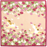 Cloth Hamamonyo Kofu Cosmos and Happy Cats