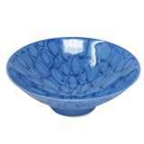Flat Rice Bowl Hakusan D-19/F-19 blue net
