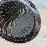 Serving Plate Hakusan Shell Tenmoku D