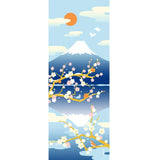 Tenugui Towel Hamamonyo Sakasa Fuji Blue