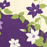 Cloth Hamamonyo Tessen Clematis