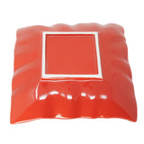Square Plate Akayu Shirofuki Washi
