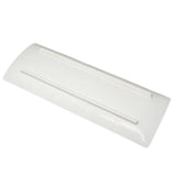 Oblong Plate White Ichimatsu