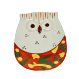 Mame Plate Akae Owl