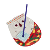 Mame Plate Akae Owl