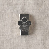 Chopstick Rest Sakura Silver