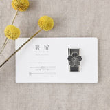 Chopstick Rest Sakura Silver