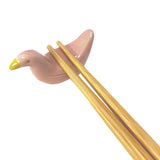 Chopstick Rest Bird Peach