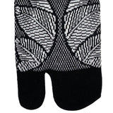 Tabi Socks Matsumon Kanoko Black