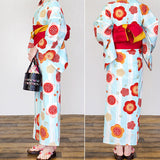 Yukata for Women Plum
