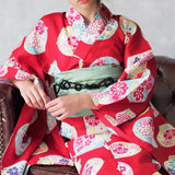 Girls Yukata Shinku 100cm