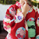 Girls Yukata Shinku 100cm
