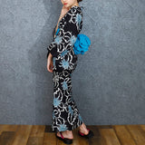 Yukata for Women Iris with Soft Obi Small Size