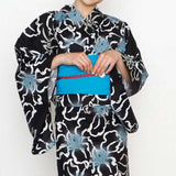 Yukata for Women Iris with Soft Obi Small Size