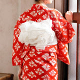 Yukata for Women Tie-dye Pattern Small Size