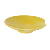 Round Chopstick Rest Plate Yellow