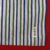 Cloth Isetatsu Shima Navy, Green & Enji