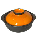 Donabe Utage Orange & Black 6go for 1 Person