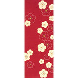 Tenugui Towel Hamamonyo Plum Red