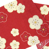 Tenugui Towel Hamamonyo Plum Red