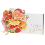 Pop-up Greeting Card Birthday Flower Gerbera