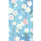 Tenugui Towel Hamamonyo Weeping Sakura Mizuiro