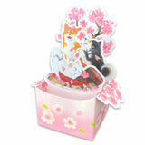 Box Greeting Card Ohanami Shiba