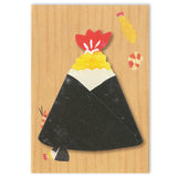 Greeting Card Oishi Tenmusu Onigiri