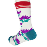 Tabi Socks Kokeshi Purple