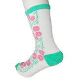 Tabi Socks White Clover Green